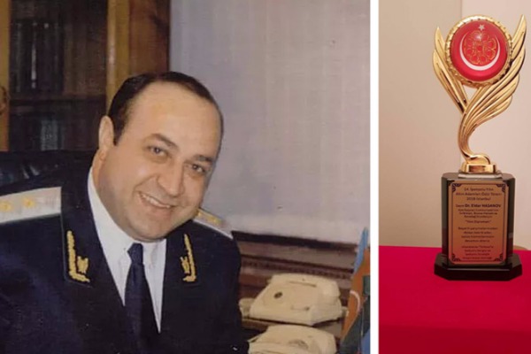 Eldar Həsənov beynəlxalq “İlin altın adamı” mükafatına layiq görülüb