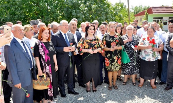 Ağdamda şəhidlərin adını daşıyan bulaq və iki ədəd subartezian quyusu istifadəyə verilib