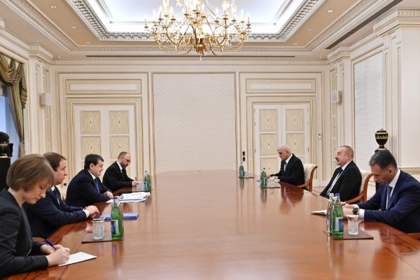 Prezident İlham Əliyev Rusiya Prezidentinin köməkçisini qəbul edib