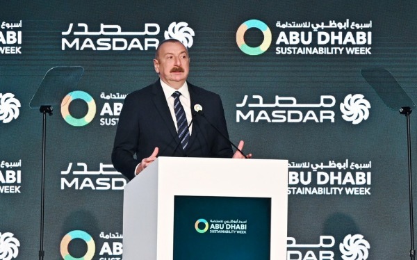 Prezident: “Masdar”la əməkdaşlıq Azərbaycanı çox mühüm yaşıl enerji mənbəyinə çevirəcək”