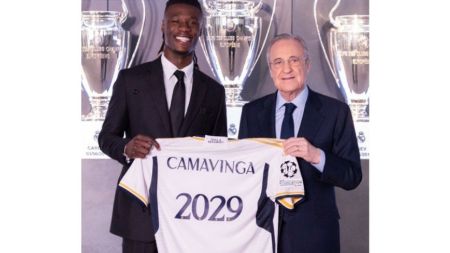Kamavinqa 2029-cu ilədək "Real"da