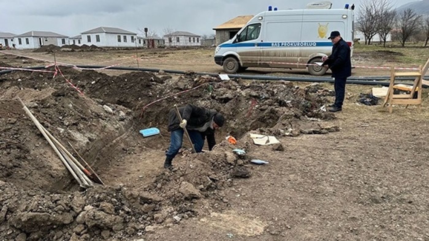 Xocalıdakı kütləvi məzarlıqdan daha 5 nəfərin qalıqları tapılıb