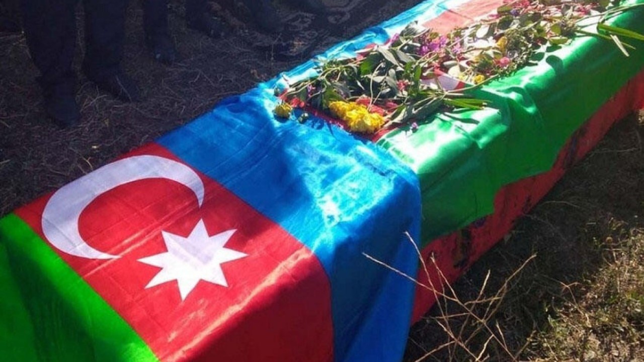 İtkin düşmüş hərbçinin qalıqları Yevlax Şəhidlər xiyabanında dəfn edilib