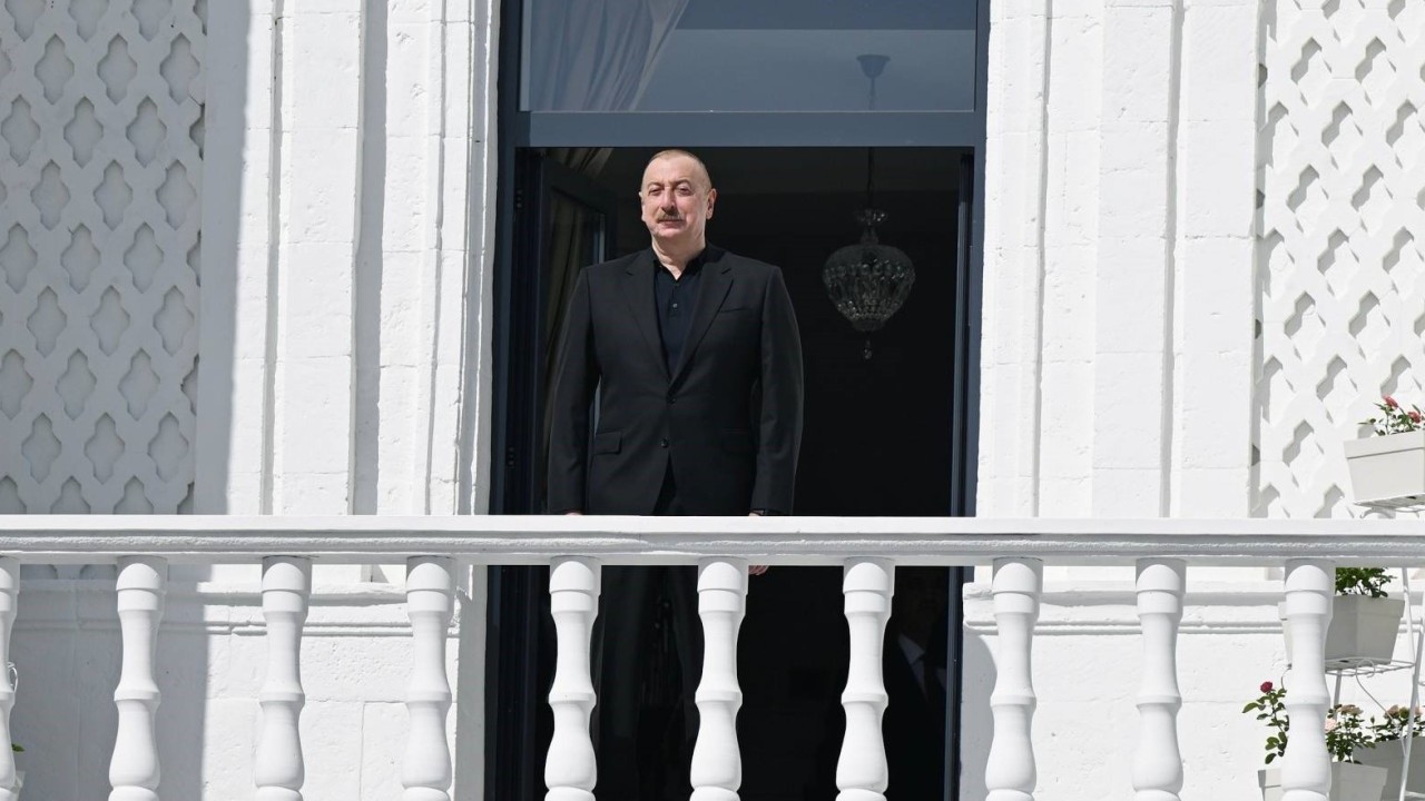 Prezident Xankəndinə getdi - "Bulud" otelinin açılışını etdi - YENİLƏNİB