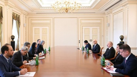 Prezident iranlı naziri qəbul etdi - FOTO