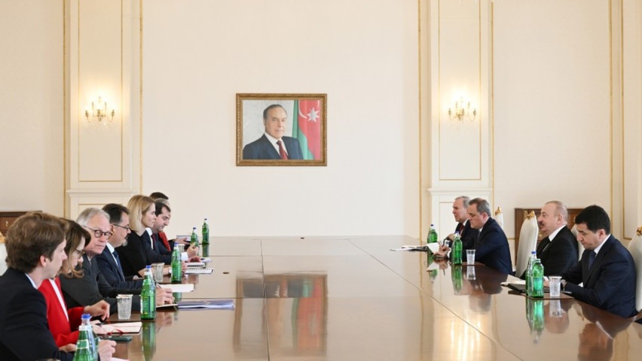 İlham Əliyev Kaya Kallası qəbul etdi
