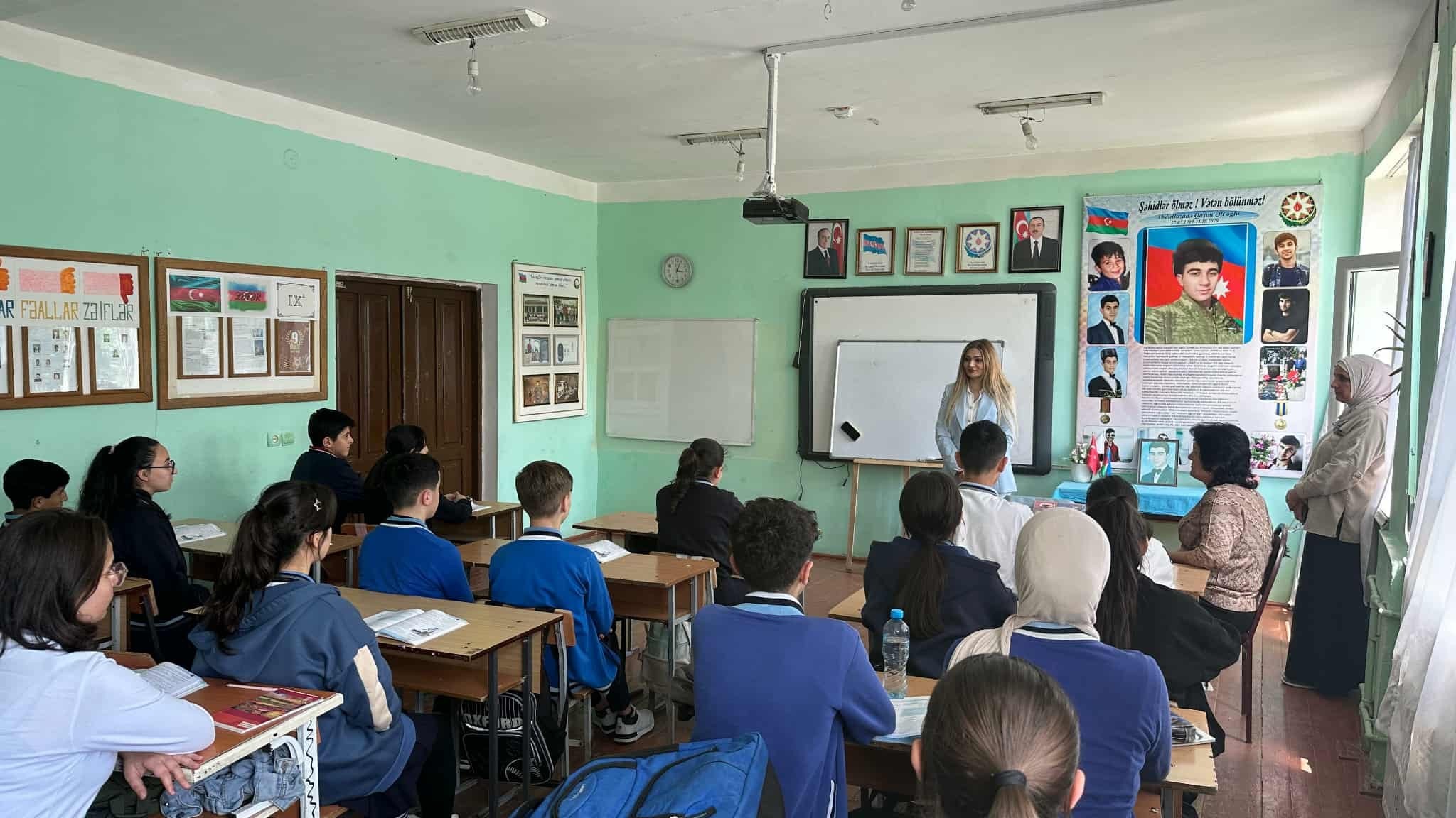 "Heydər Əliyev və Milli ailə dəyərlərimiz"  mövzusunda mühazirə keçirilib