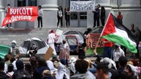 Nyu York Universiteti Qəzza ilə bağlı viral çıxışından sonra məzun olmaqdan imtina etdi