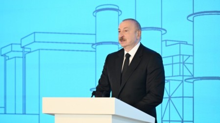 Mingəçevirdə “8 Noyabr” Elektrik Stansiyasının açılışı oldu