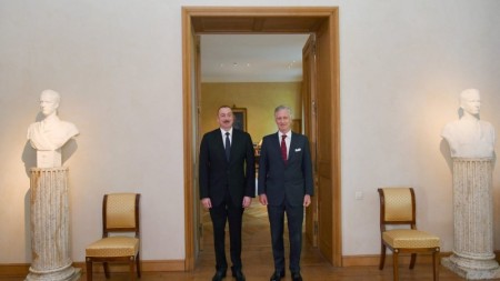 İlham Əliyev Belçika Kralını təbrik edib