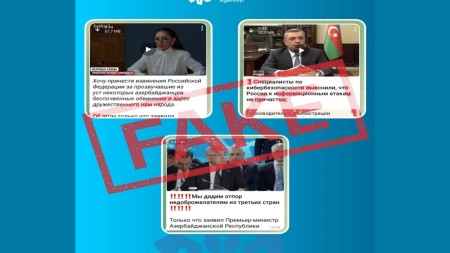 Azərbaycanın bir sıra dövlət xadimləri adından saxta açıqlamalar yayılıb