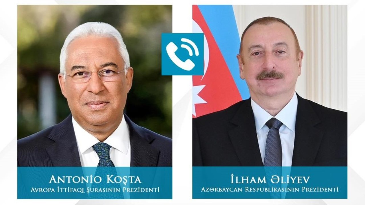 Antonio Koşta İlham Əliyevə zəng etdi - Vaşinqton görüşü müzakirə olundu