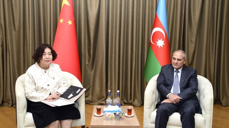 Tahir Budaqov Çinin Azərbaycandakı səfiri ilə görüşüb 