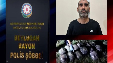 Beyləqanda 16 kiloqram marixuana və həşiş aşkarlandı