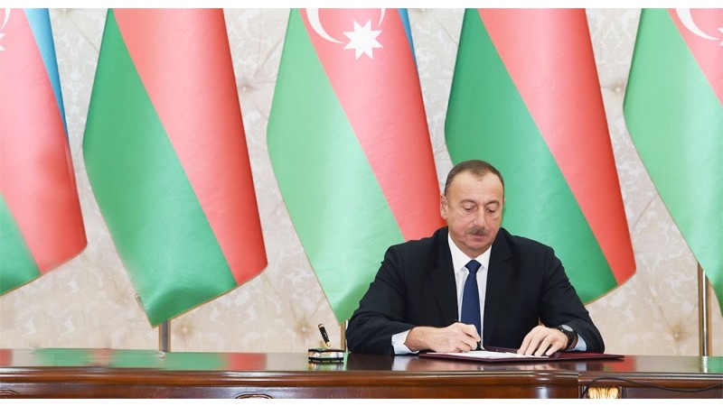 Prezident “Qaz təchizatı haqqında” qanunu təsdiqlədi