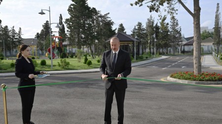 İlham Əliyev açılışda iştirak etdi - FOTOLAR
