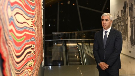 Anar Ələkbərov “Faiq Əhməd: 2011–2024-cü illər dövrü” sərgisində - FOTOLAR
