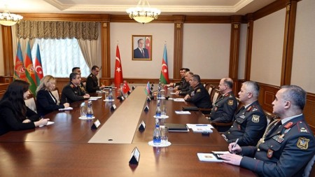 Zakir Həsənov Selçuk Bayraktaroğlunu qəbul edib - FOTOLAR