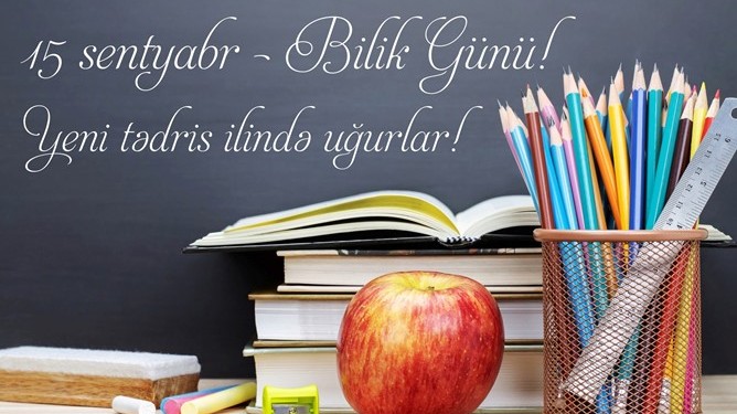 Azərbaycanda Bilik Günüdür
