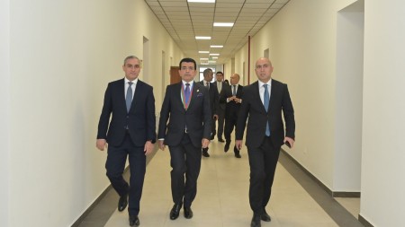Nazirlə ICESCO-nun Baş direktoru Şuşa məktəbi və Qarabağ Universitetində - FOTOLAR
