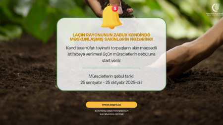 Müraciətlərin qəbuluna başlanılır - Zabux sakinlərinin nəzərinə!
