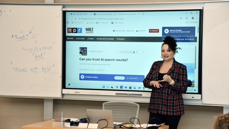 MEDİA və ADA-nın birgə təşkilatçılığı ilə “Visiting Lecturer” layihəsi üzrə dərslərə başlanıb - FOTOLAR
