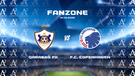"Qarabağ-Kopenhagen" oyunundan əvvəl fan zona təşkil olunacaq