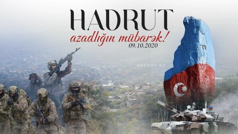 Hadrutun işğaldan azad olunmasından 5 İL ÖTÜR