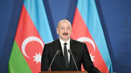 İlham Əliyev sərgi iştirakçılarına müraciət ünvanladı