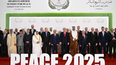 Prezident Yaxın Şərq Sülh Sammitində iştirakı ilə bağlı paylaşım etdi - VİDEO