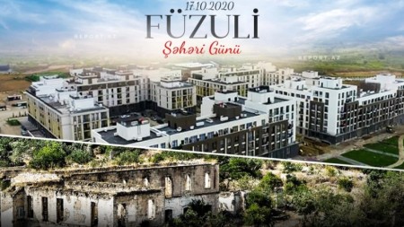 Bu gün Füzulinin işğaldan azad olunmasından beş il ötür