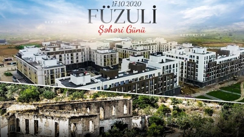 Bu gün Füzulinin işğaldan azad olunmasından beş il ötür