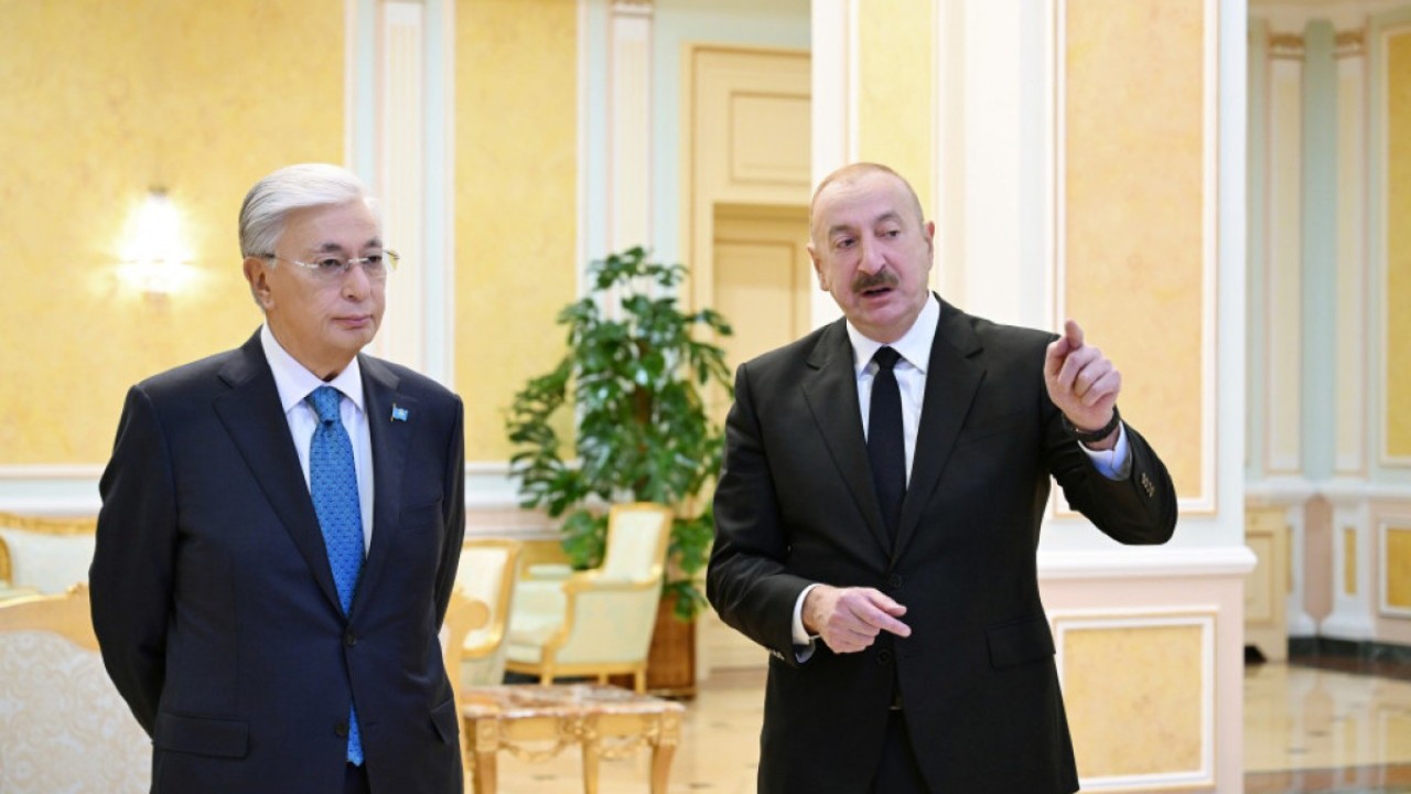Astanada “Orta dəhlizin inkişafı” birgə layihəsi təqdim edildi - FOTOLAR