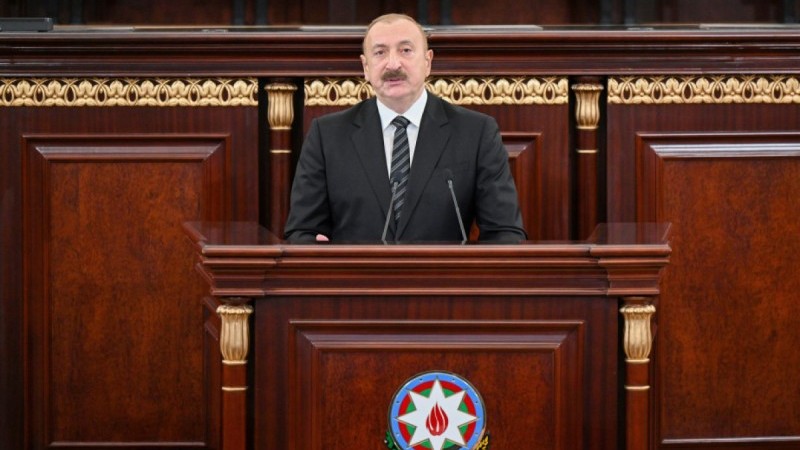 Prezident AMEA-da çıxış etdi