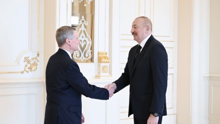 İlham Əliyev qəbul keçirdi - FOTOLAR