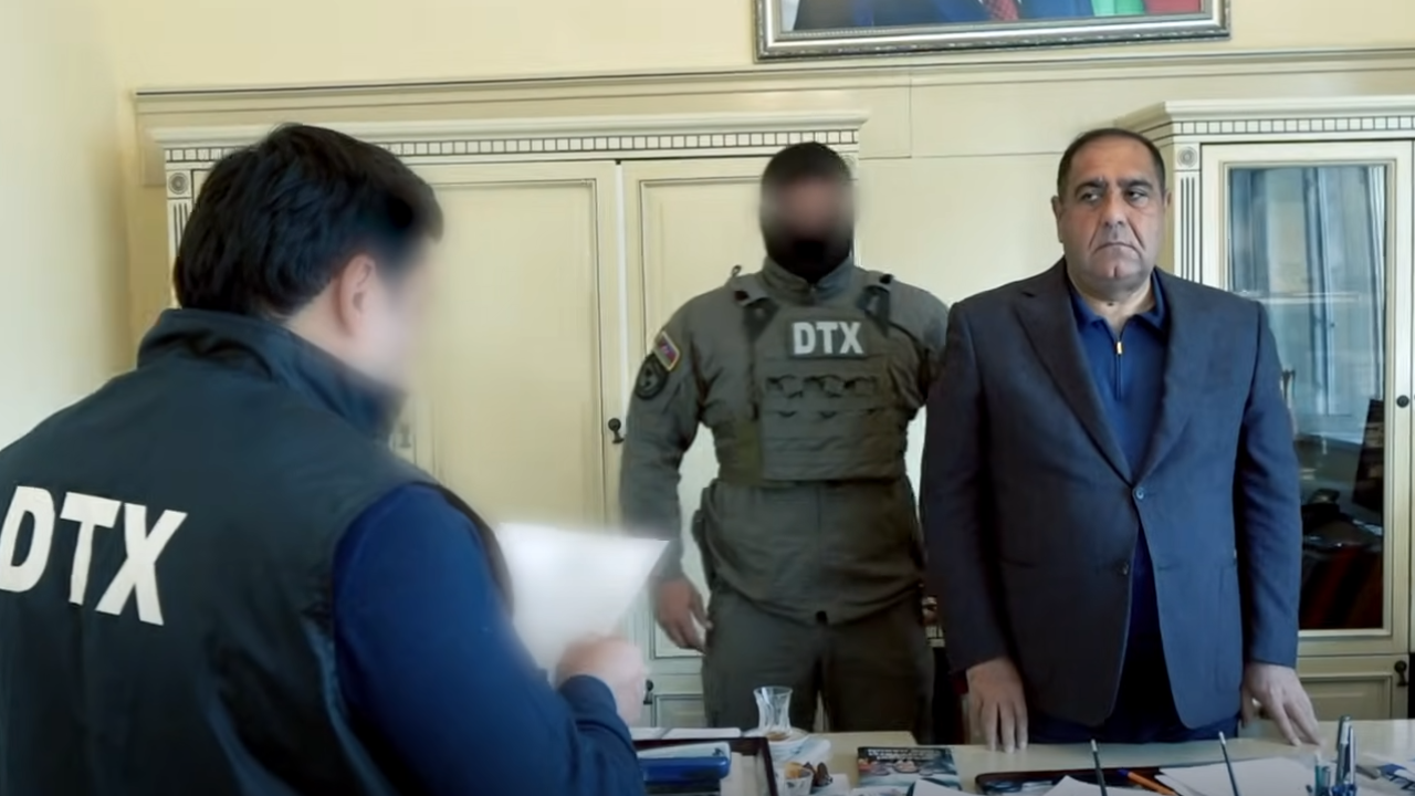 DTX Balakənin icra başçısını belə həbs edib - VİDEO