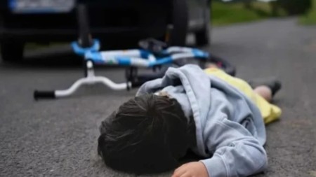 Velosipeddən yıxılan 9 yaşlı uşaq öldü