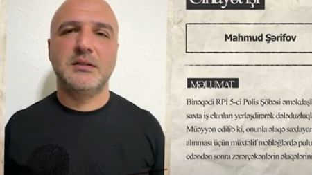 Sosial şəbəkədə saxta işə qəbul elanları paylaşdı - Tutuldu - VİDEO