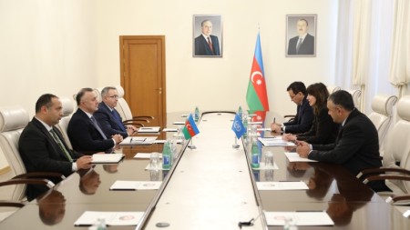 Səhiyyə Nazirliyində BMT-nin Azərbaycandakı rezident əlaqələndiricisi ilə görüş keçirilib