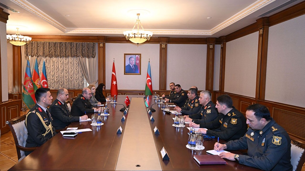 Bakıda Azərbaycan-Türkiyə hərbi əməkdaşlığı müzakirə edildi - VİDEO