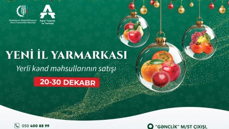 “Kənddən Şəhərə” Yeni il yarmarkası başlayır