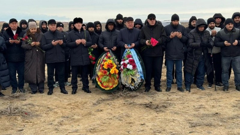 Aktauda AZAL təyyarəsi qəzasının qurbanlarının xatirəsi anıldı - FOTO