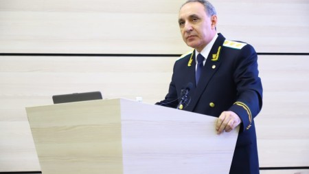 Prokurorluğa qəbul olunan gənclərin andiçmə mərasimi keçirildi