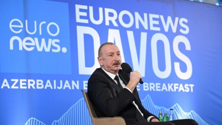 Prezident Davosda Azərbaycanın Avropa üçün önəmindən danışdı