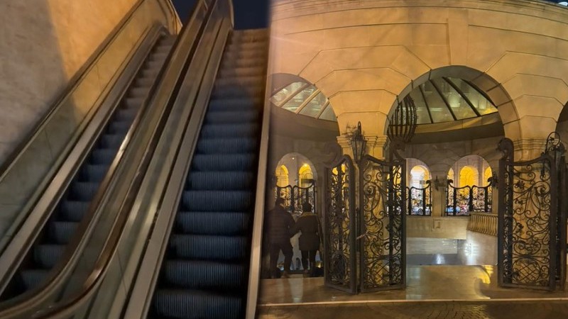 “Azneft”dəki keçidin eskalatorları niyə işləmir? - AÇIQLAMA