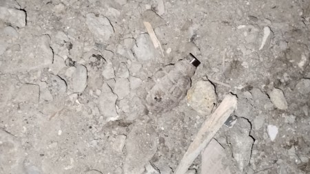 Bakıda qumbara tapıldı - VİDEO