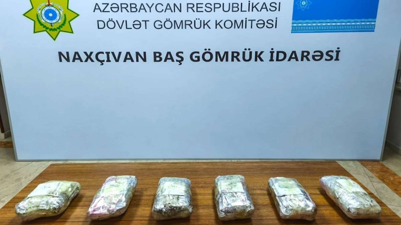 Naxçıvanda İrandan Türkiyəyə aparılan 5 kq-dan çox narkotik vasitə aşkarlandı