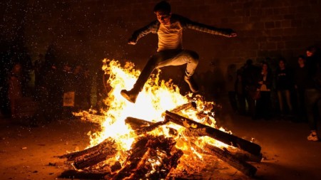 Vətəndaşlara tonqalla bağlı xəbərdarlıq - VİDEO