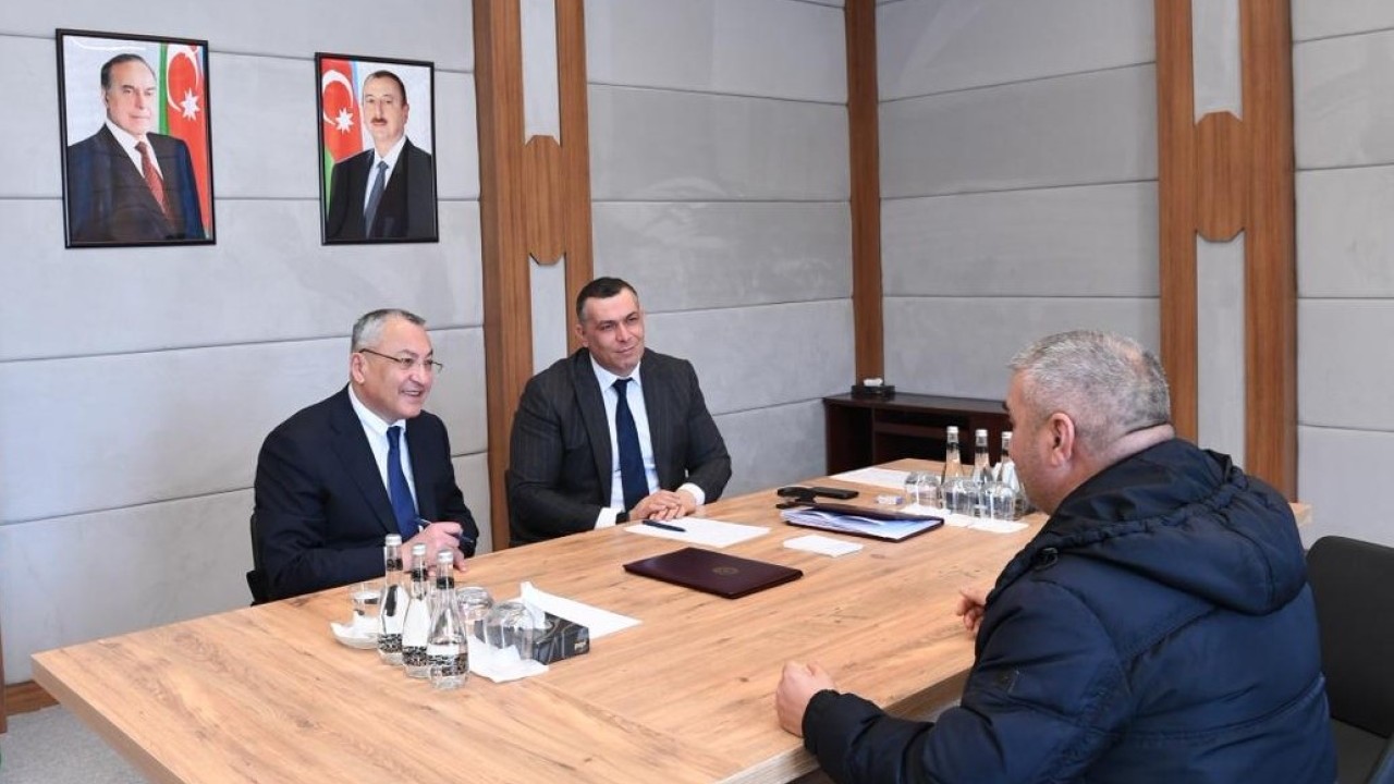 Rövşən Rzayev Cəbrayılda qəbul keçirdi 