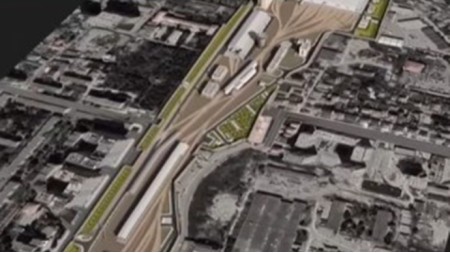 Metro xəttinin altından maşın yolu keçəcək - VİDEO 